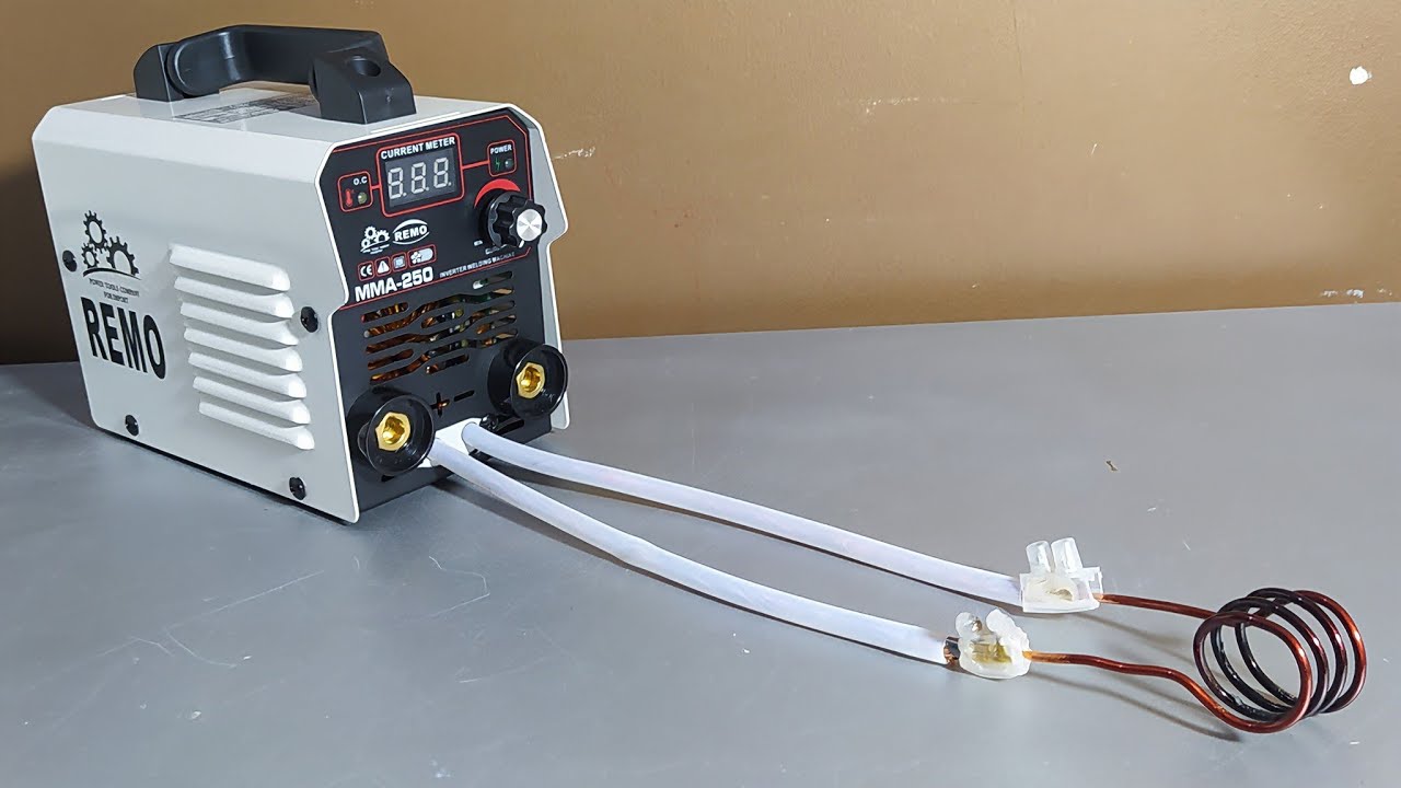 see how I turn welding machine to induction heater machine with full power
