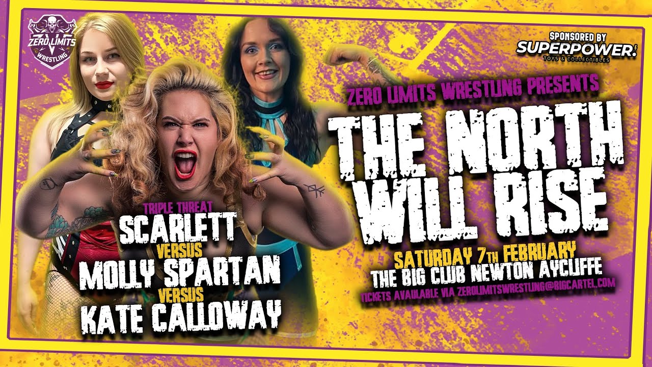 Zero Limits Wrestling: Molly Spartan vs Scarlett vs Kate Calloway 