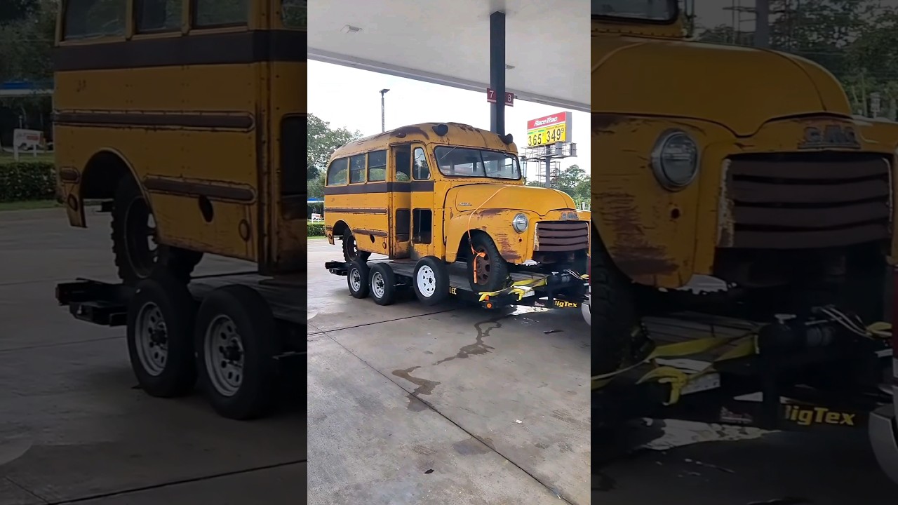 We bought a 52 gmc bus!
