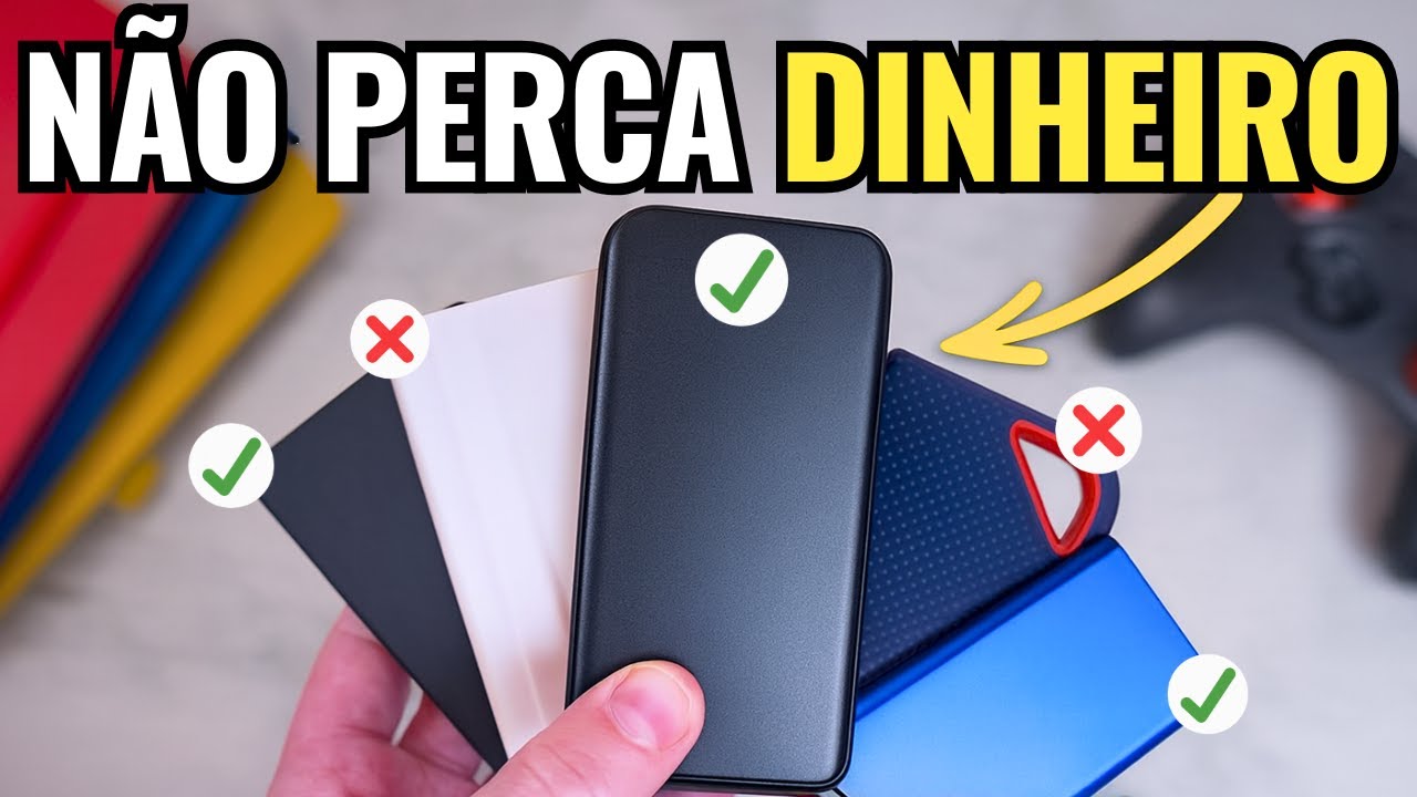 MELHORES HD EXTERNO e SSD EXTERNO em 2026 ✅ TOP 5 Custo Benefício!