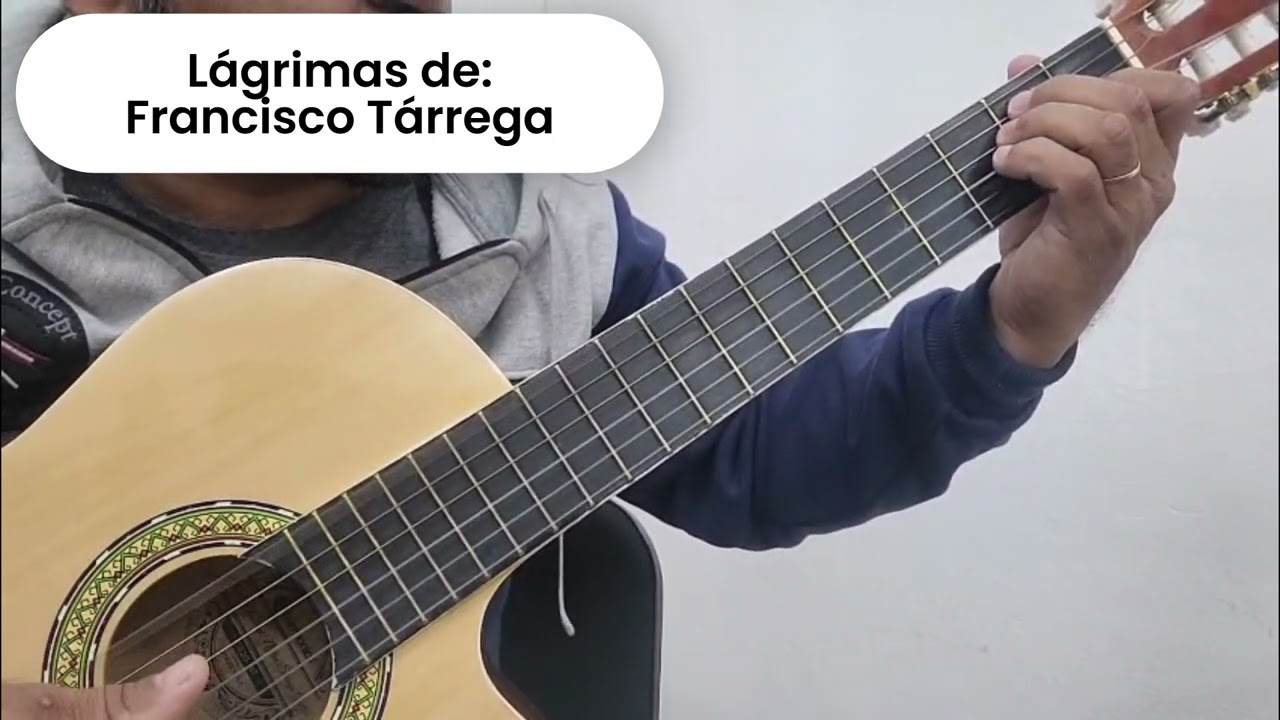Hino à Alegria de: Beethoven e, Lágrimas de: Tárrega.