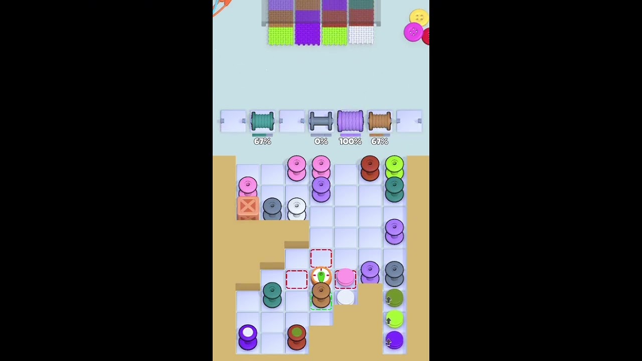 Knit Out Level 1004 Easy Game Solution Walkthrough 