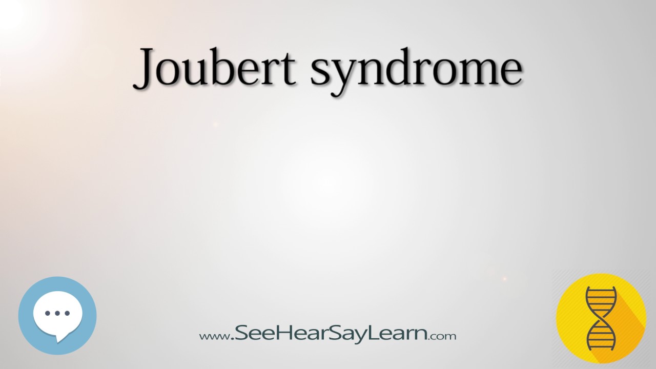 Joubert syndrome 🔊