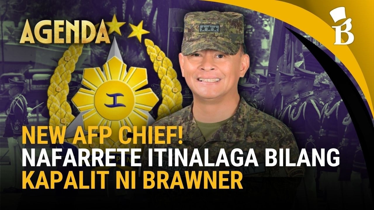 Lt. Gen. Antonio Nafarrete, itinalaga ni PBBM bilang 61st Chief of Staff ng AFP | Agenda