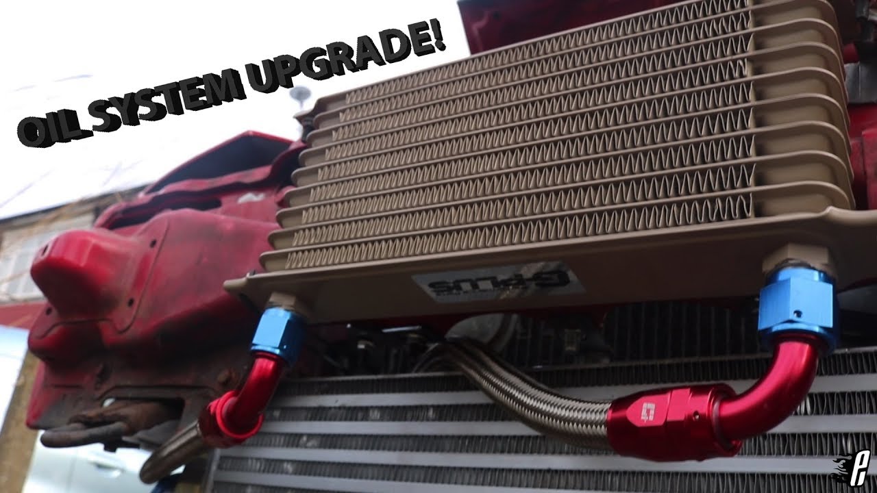 Installing a G-Plus Oil Cooler and Oil Filter Relocation on a MK1 MX5 Miata