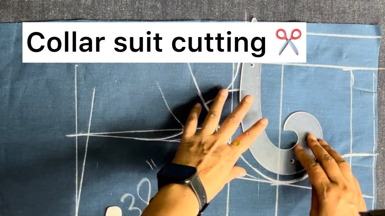 Collar suit cutting | how to cut collar suit
