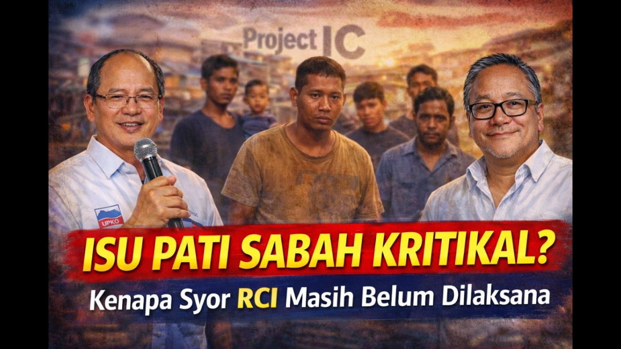 Isu PATI Sabah Makin Kritikal — Kenapa Syor RCI Masih Belum Dilaksanakan?