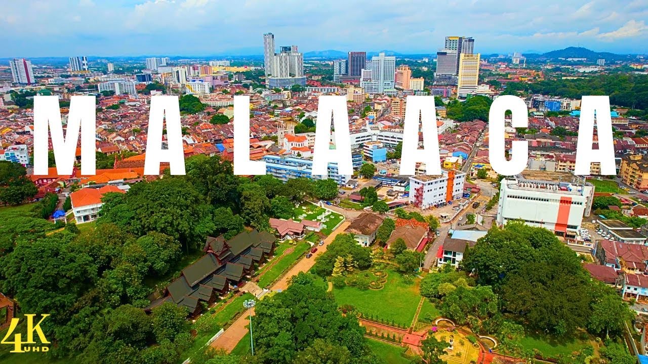 Malacca, Malaysia 🇲🇾 4K UHD | Drone Footage
