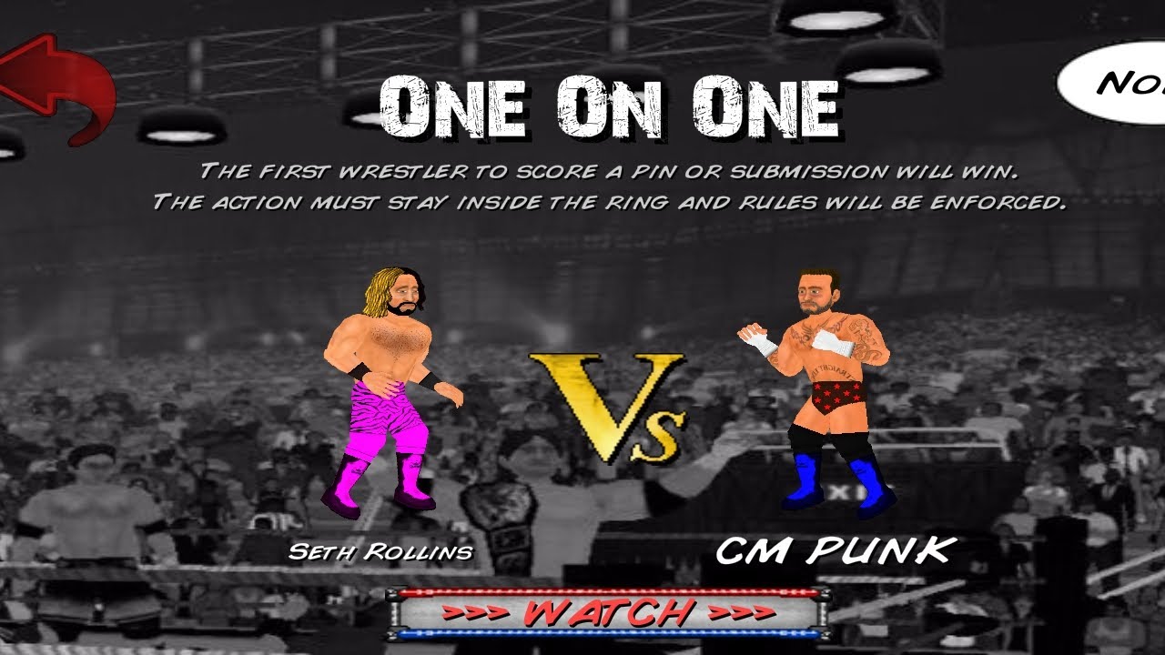 Seth Rollins vs CM PUNK | WR2D