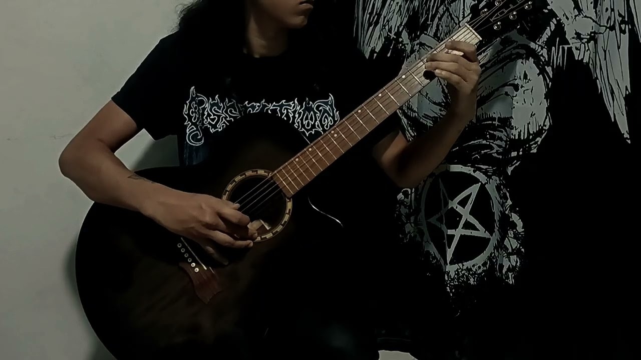 Dissection - Into infinite obscurity. Guitar cover.