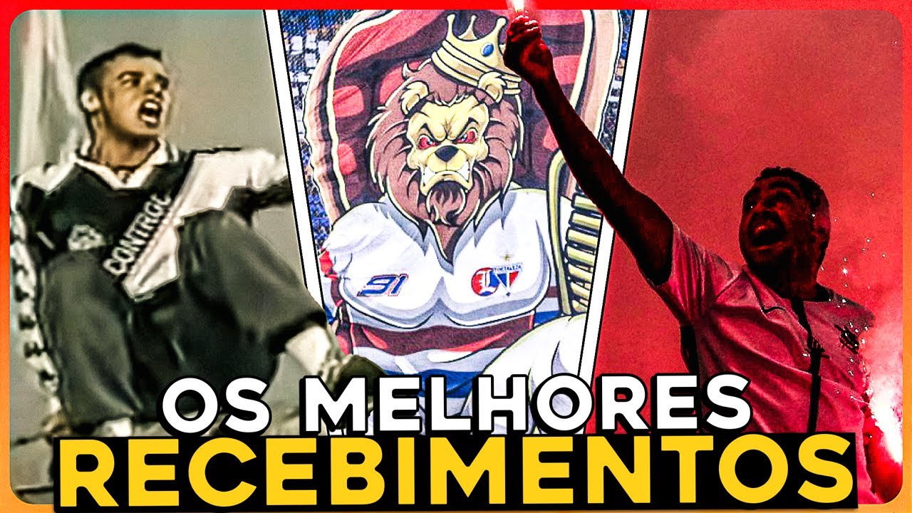 Top 10 MELHORES Recebimentos de Torcidas do Futebol Brasileiro