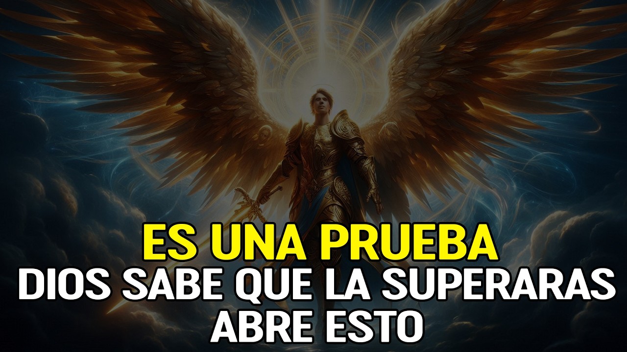 Es una prueba y Dios sabe que la superarás si abres esto, ¿cierto?