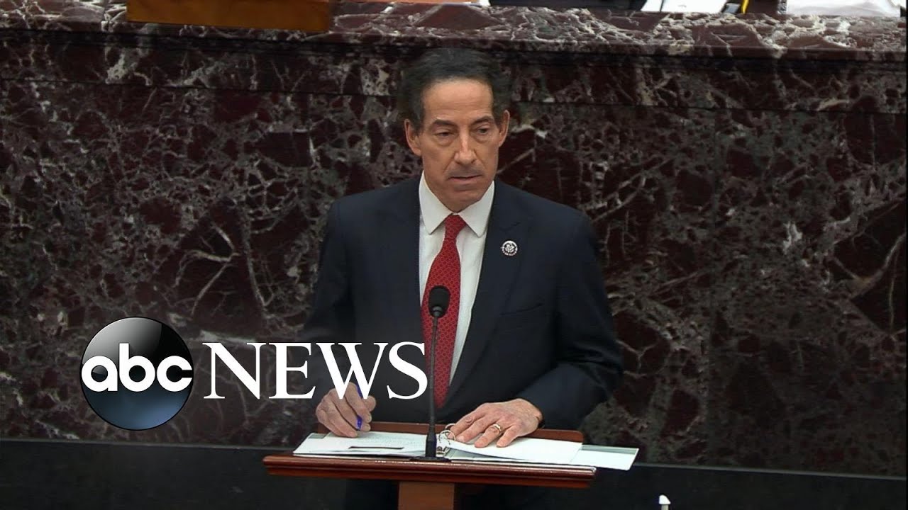 Jamie Raskin makes opening arguments