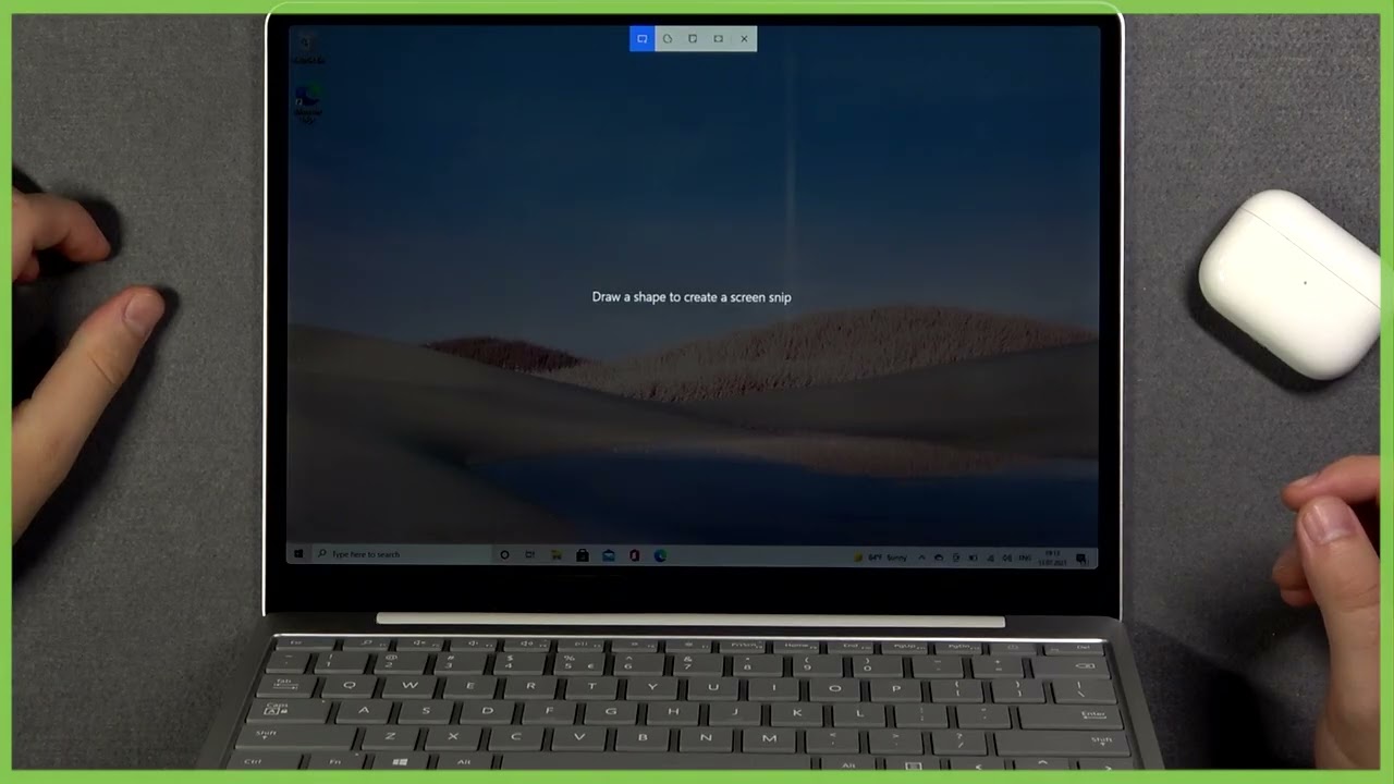 MICROSOFT Surface Go &ndash; How to Take a Screenshot