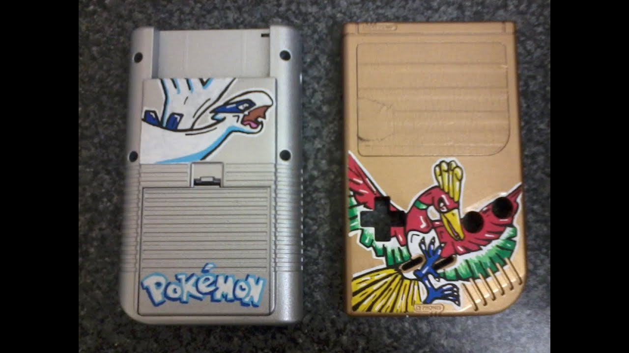 custom painted gameboy 