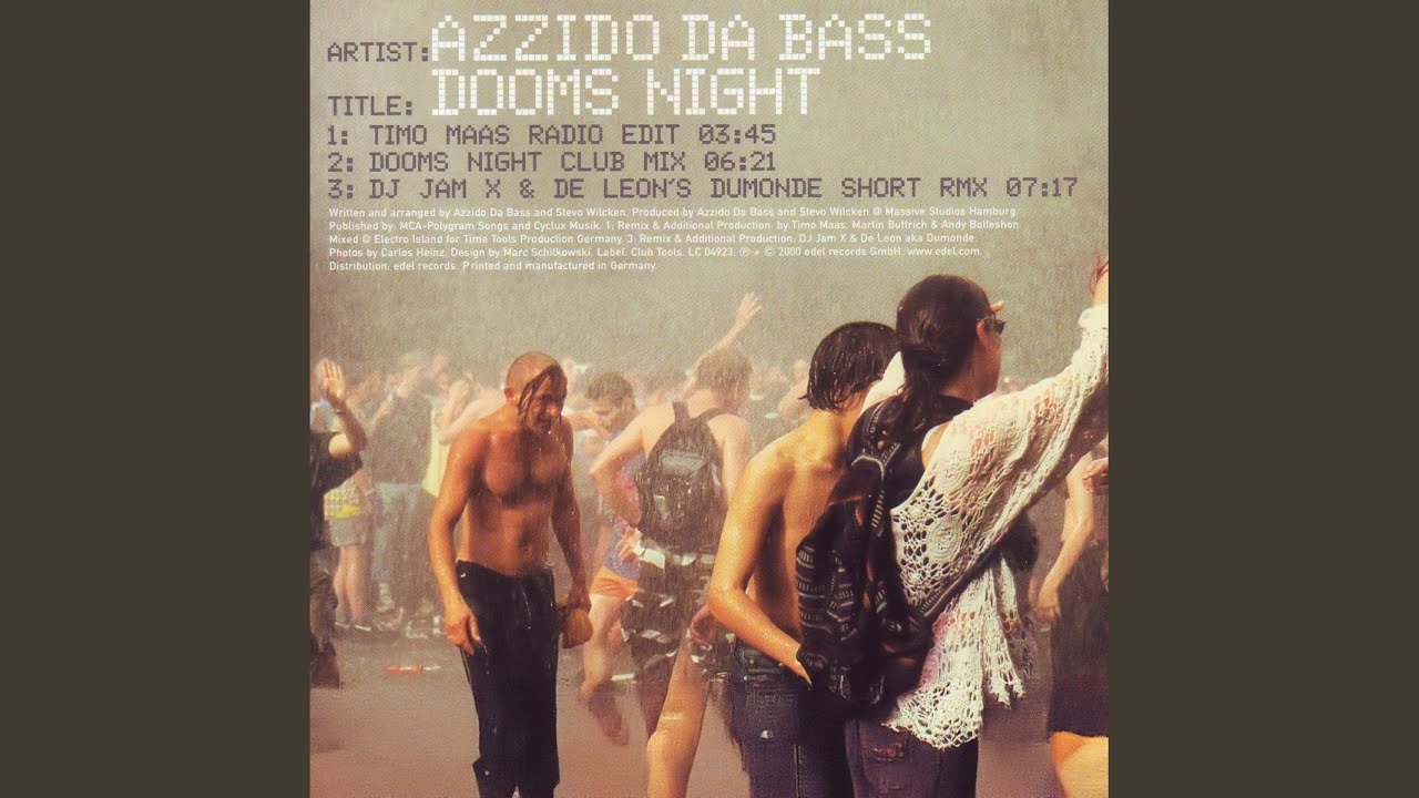 Dooms Night (Timo Maas Radio Edit)
