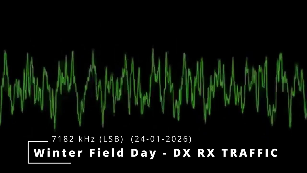 7182 kHz (LSB) - Winter Field Day (24-01-2026)