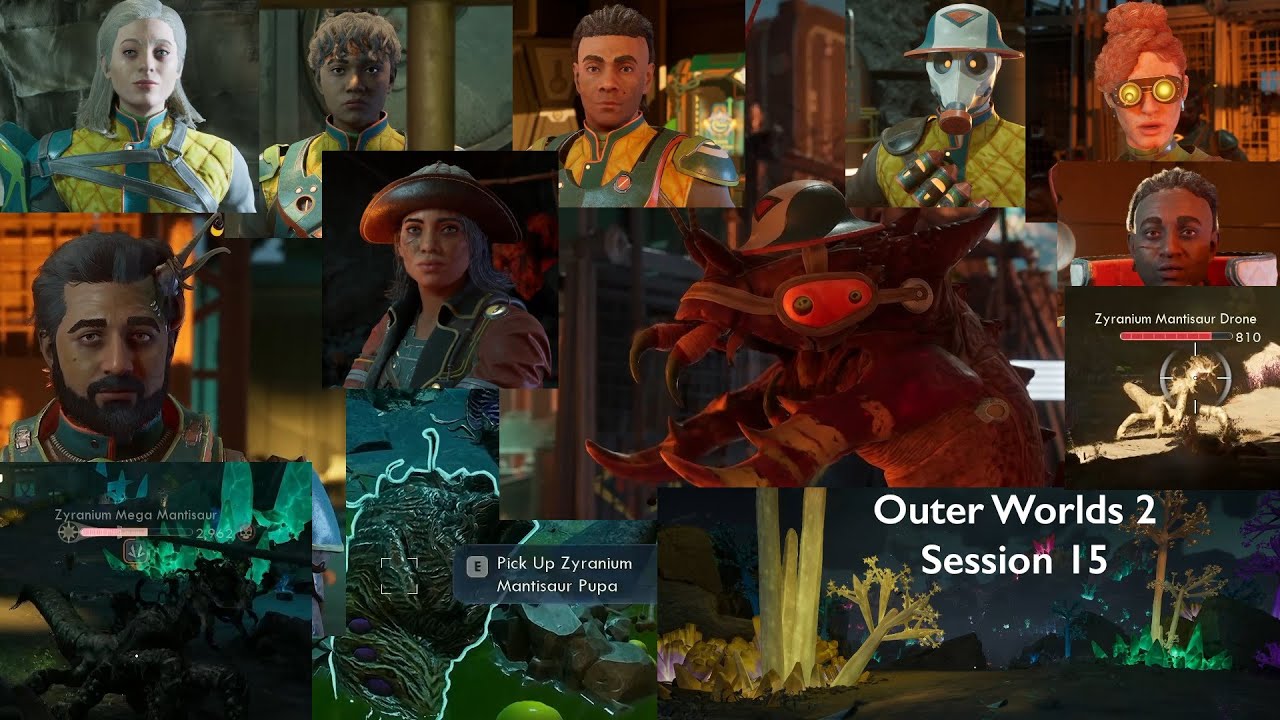 Outer Worlds 2 - Session 15 - Missions and Mantisaurs