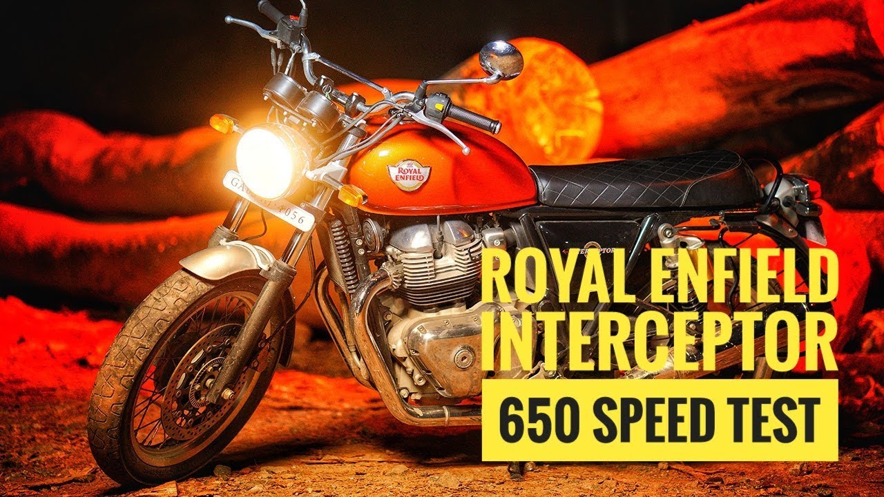 Royal Enfield Interceptor 650 Performance Test | 0-100 & 100-0