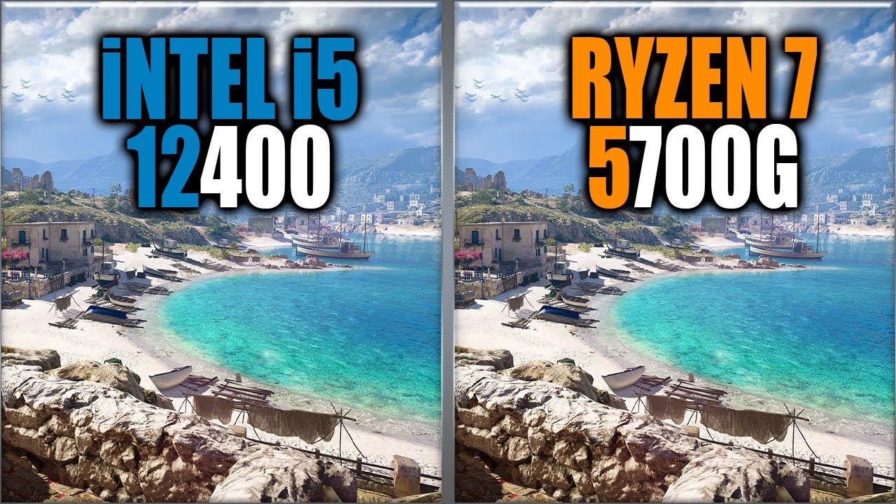 Intel i5 12400 vs Ryzen 7 5700G Benchmarks &ndash; 15 Tests 🔥