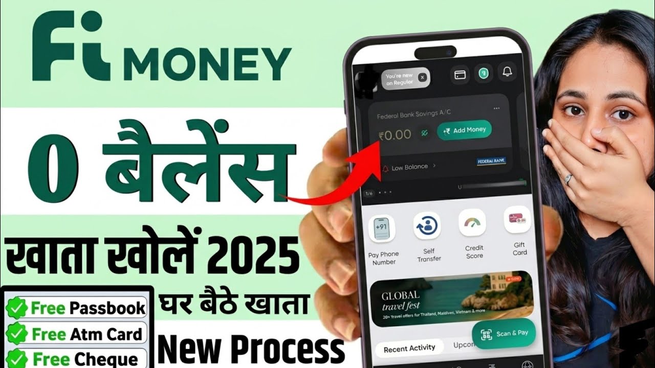 Fi Money Bank Account Opening 2026 | fi money bank account opening with zero balance