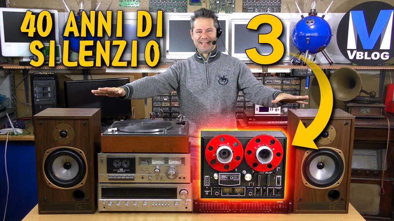 Un registratore guasto perfettamente funzionante - Akai 4000DS MKII