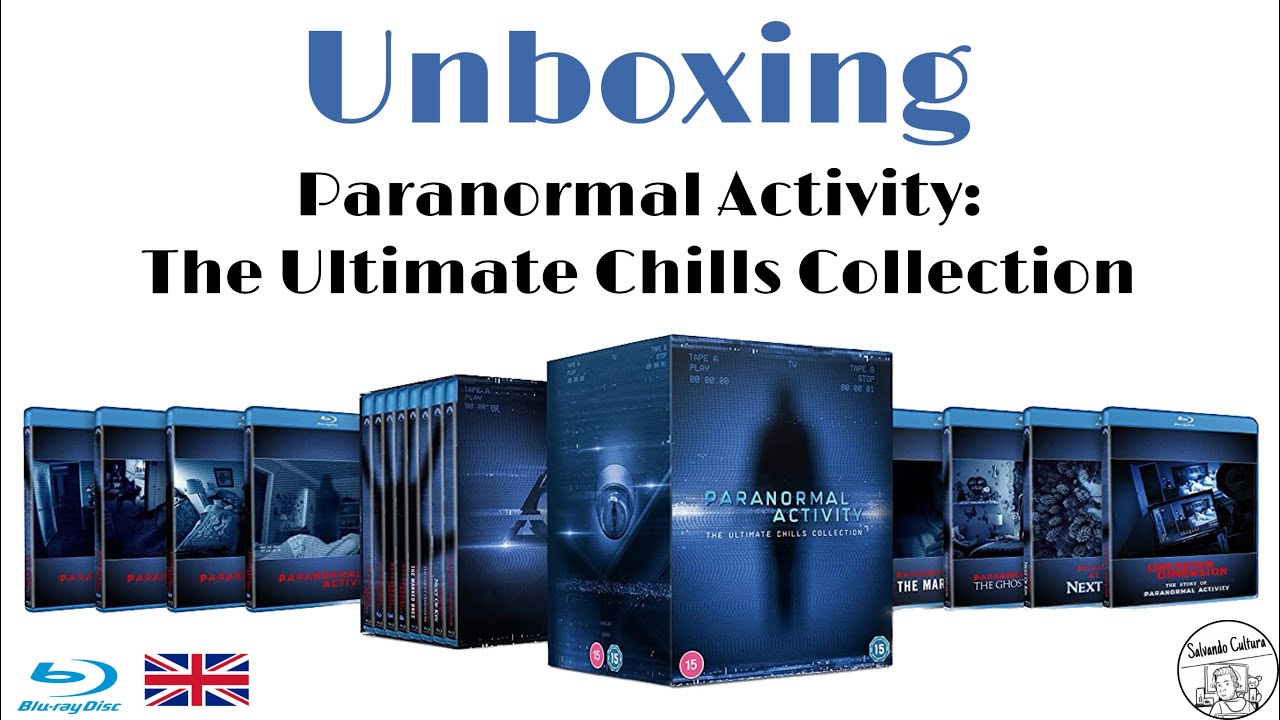 📦💿Paranormal Activity Ultimate Chills Collection Limited Edition - Reino Unido (UK) - Unboxing💿📦