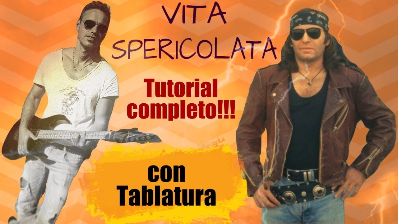 Tutorial chitarra: Vita spericolata VASCO ROSSI (con Tablatura) by Lorenzo Bindoni