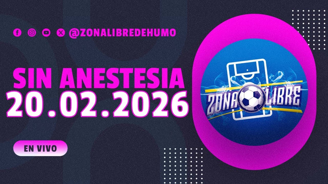 🗣️🎙️Sin Anestesia al aire ¡Conéctate YA! - Febrero 20