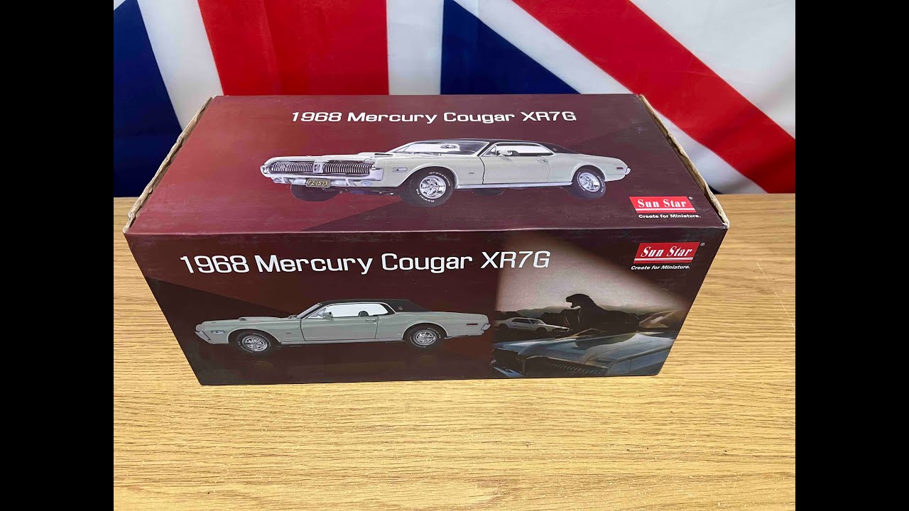 1:18 Sunstar 1968 Mercury Cougar XR7G