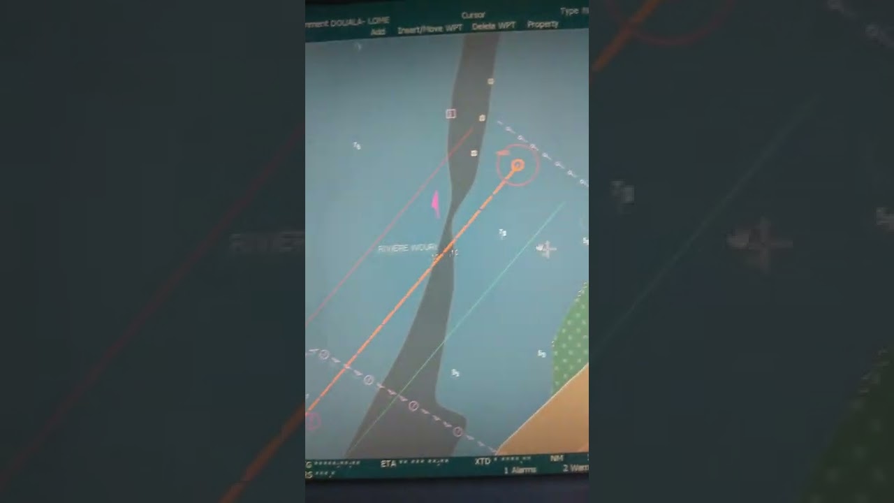 How to reverse route ECDIS JRC JAN 701B / JAN 2000#ecdis#jrc#reverse