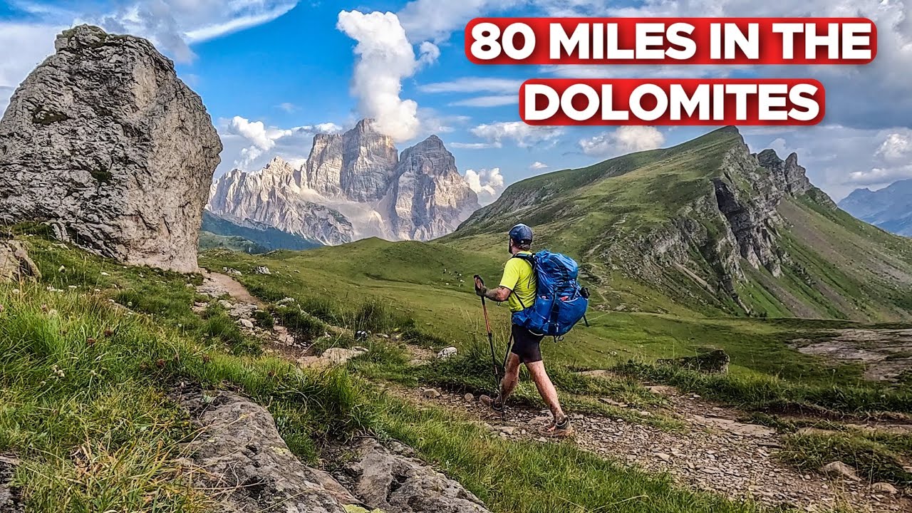 Hiking & Wild Camping the Alta Via 1 | 80 Miles in the Dolomites