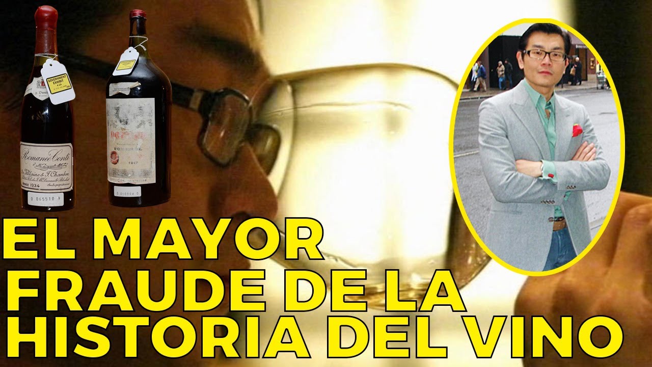 EL FALSIFICADOR DE VINO QUE HIZO UNA FORTUNA estafando a ricos de EEUU