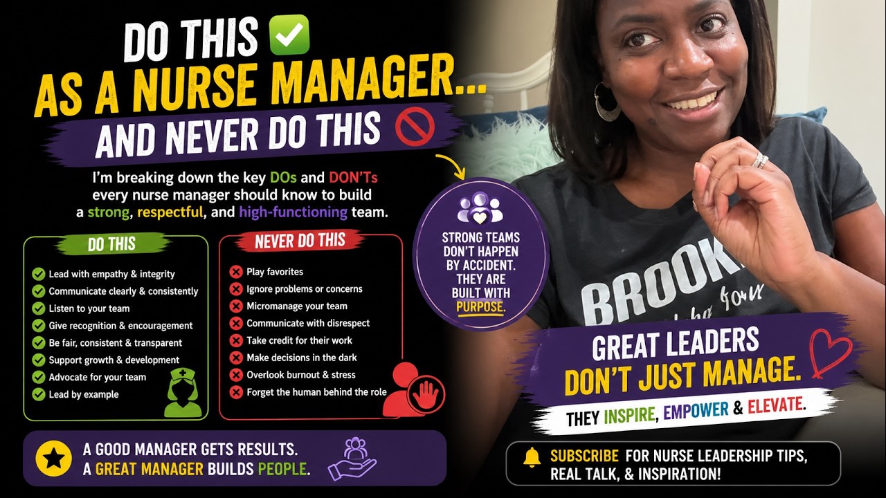 The Do’s and Don’ts of a Unit Manager/manager tips and strategies on how to be a better leader ￼