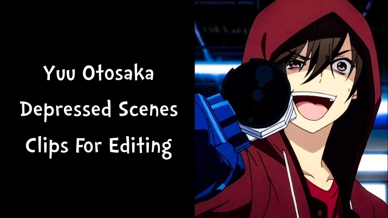 Yuu Otosaka Depressed Scenes |Charlotte| (Anime Raw) Clips For Edits