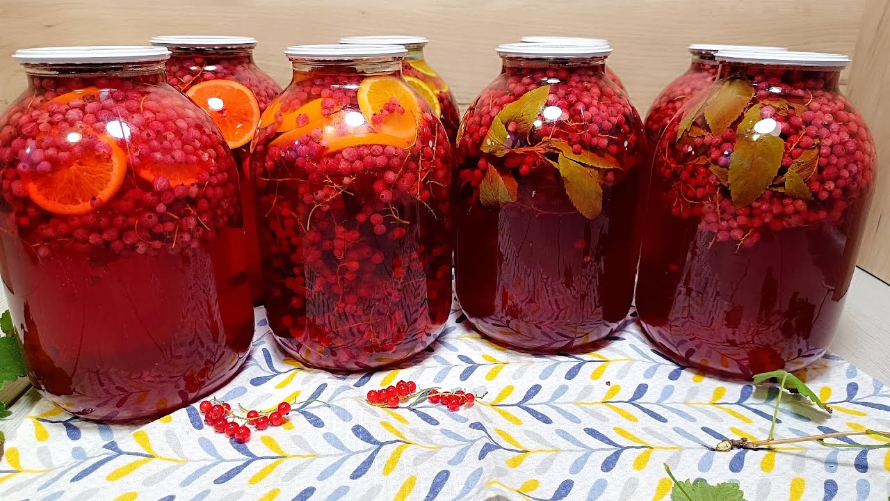 Смачний Компот з Порічок