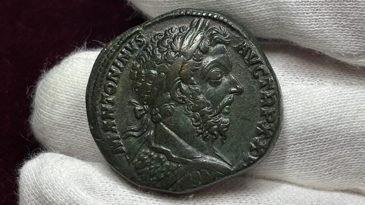 Sesterc Cesarza Marka Aureliusza 