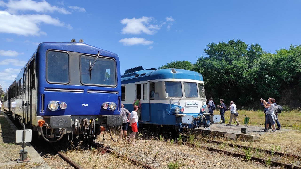 CFCB et CFTST en gare de Pontivy