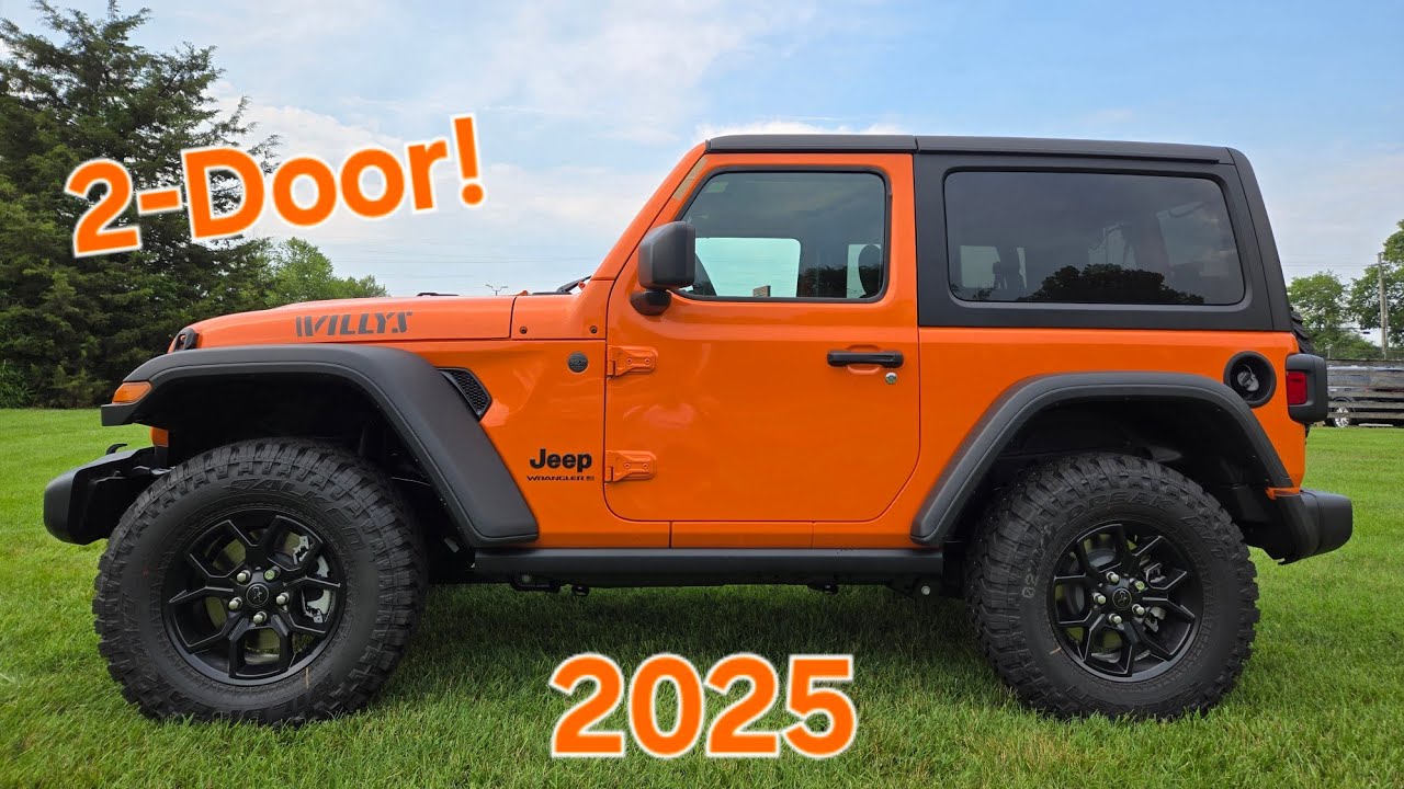 SOLD --- Check out this 2-door Jeep Wrangler Willys in JOOSE!