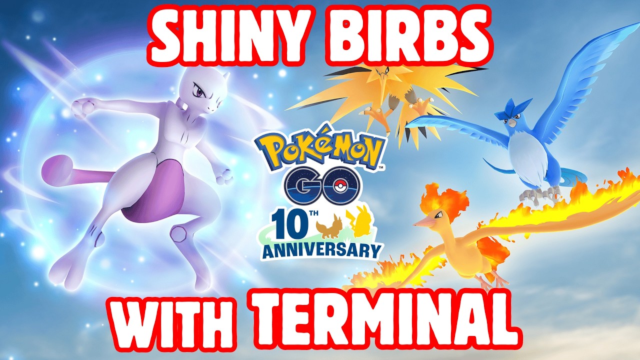 LIVE: ✨RAID HOUR & SHINY HUNT ✨ 30TH ANNIVERSARY EVENT w/ Terminal 🔴 Pokémon GO 🔴