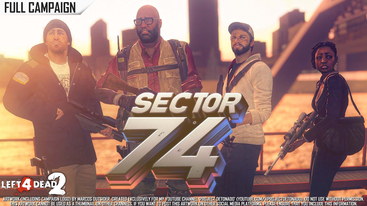 Left 4 Dead 2: Sector-74 | Rating ⭐⭐⭐⭐ 4K 60fps