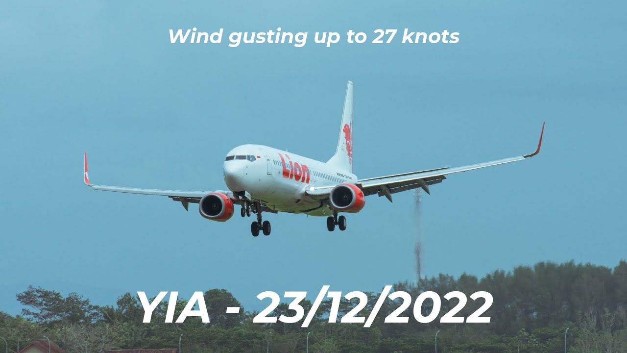 Windy Day | Planespotting at Yogyakarta International Airport (YIA/WAHI) | 23-12-2022