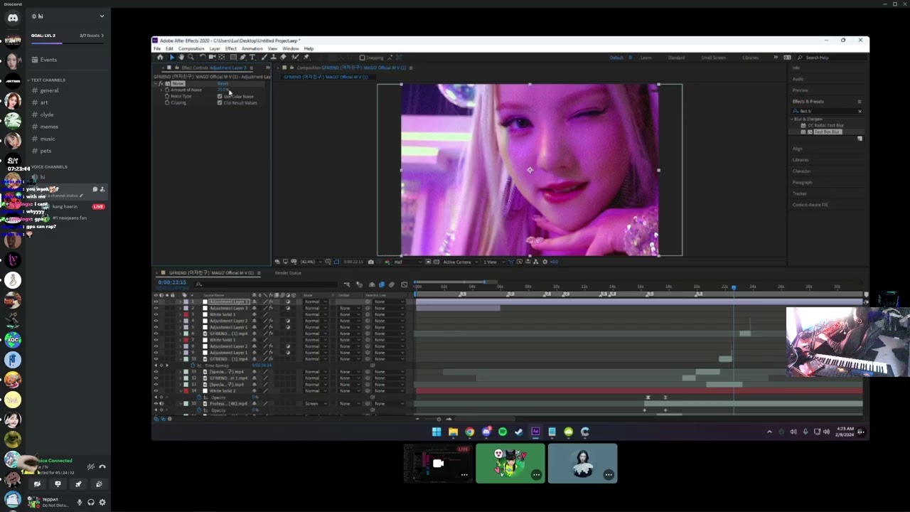kvv makes her first edit (real footage) 2/2