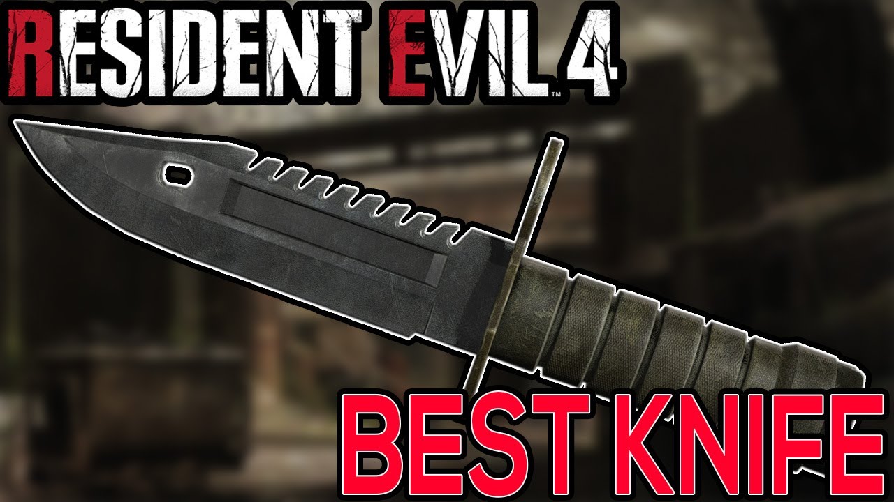 Лучший нож из Resident Evil 4 Remake