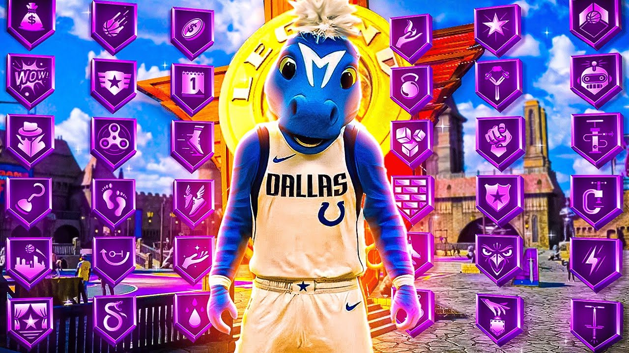This LEGEND BUILD w/ 114 BADGES + 96 DUNK + 93 BLOCK is BROKEN! - NBA 2K23