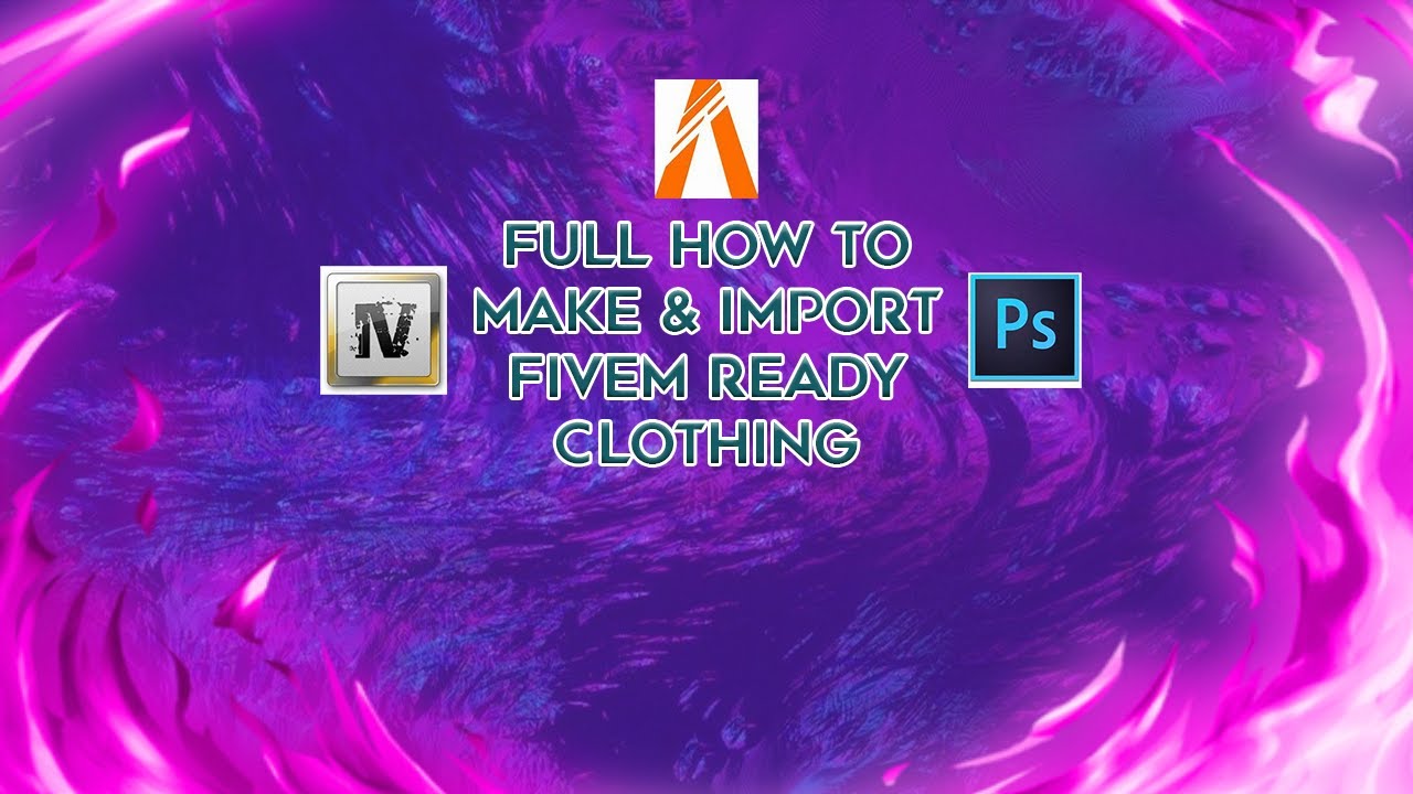 (START TO FINISH) HOW TO MAKE FIVEM READY CLOTHING & IMPORT THEM IN A TEST SERVER