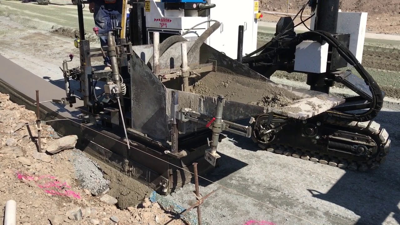 Kelcrete Kerbing Arrow 750XL Slip form Kerber Queensland Australia