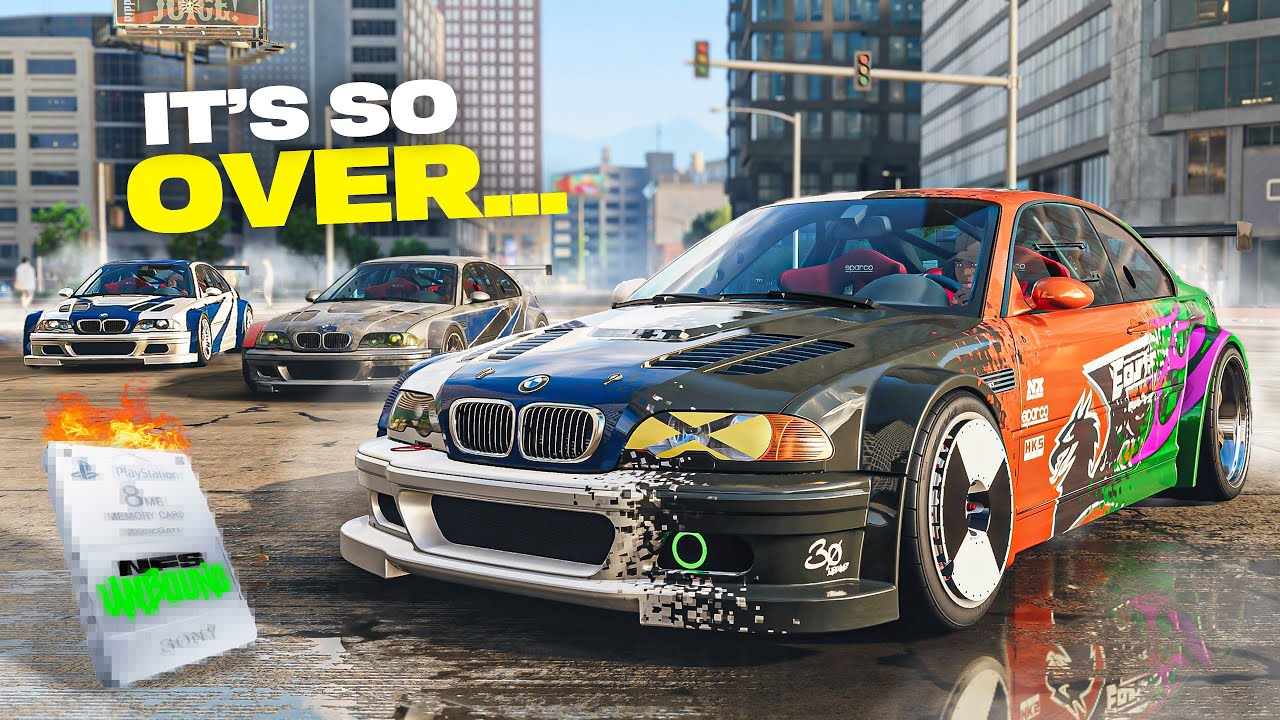 I Unlocked ALL 3 BMW M3 GTRs... Then my Save Corrupted in NFS Unbound...