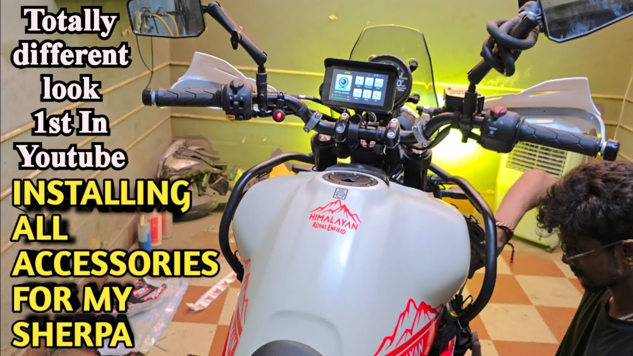 Royal Enfield Himalayan 452 fully Loaded with all Accessories | Himalayan 450 Accessories | Modified