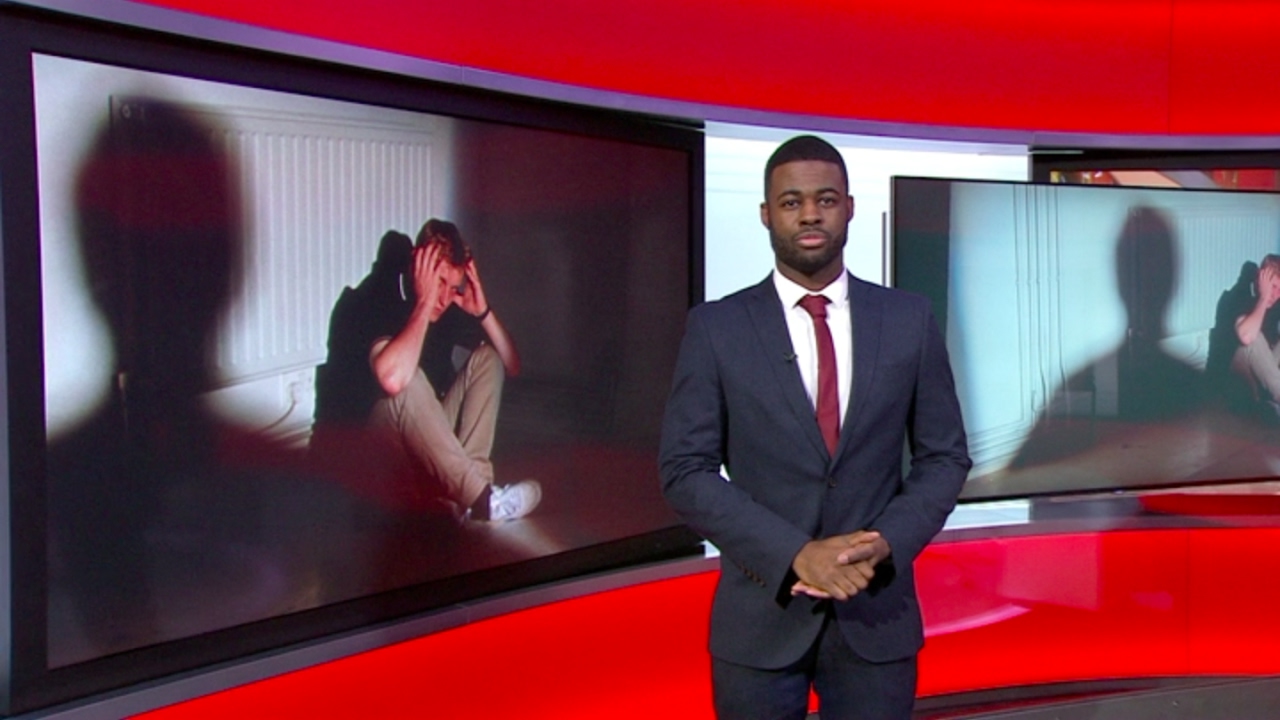 Male Domestic Violence - BBC News (Ben Hunte)